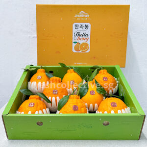 Korean Jeju Hallabong Mandarin Orange Gift Box (1 CTN 3kg; 8-10pcs)